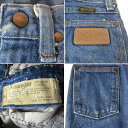 【中古】Wrangler ジーンズ デニムパンツ 13MWZ USA ラングラー 子供服 80's ビンテージ キッズ 4歳・100cm位 ジーパン USA 古着 【異国屋】 3