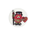 【中古】MR BEEFEATER キャラクター レトロ 缶バッジ 90's ビンテージ 缶バッチ ピンバッチ ピンバッジ イギリス輸入雑貨