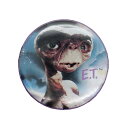 【中古】映画 E.T. 缶バッジ ビンテージ 缶バッチ 1982 Universal City Studios, Inc. ピンバッジ レトロ ピンバッチ アメリカ輸入雑貨