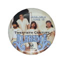 【中古】Alabama バンド 缶バッジ ミュージシャン レトロ ピンバッチ 缶バッチ Twentieth Century