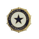 【中古】American Legion Auxiliary ピンバッジ ピンズ 米国在郷軍人会補助組織 ミリタリーボランティア ピンバッチ 留め具付き アメリカ...