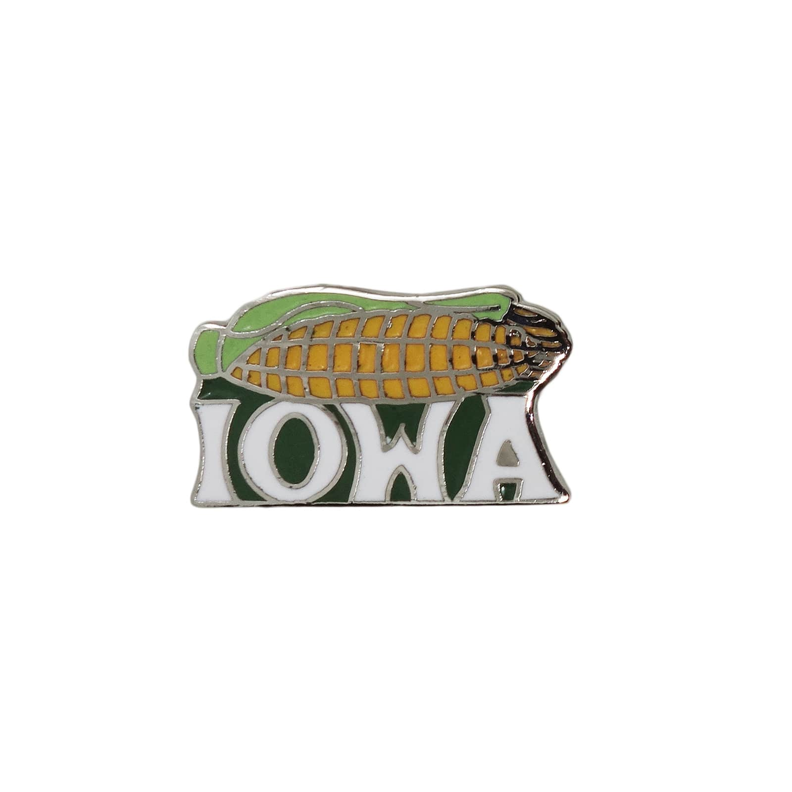 【中古】IOWA アイオワ州 トウモロコシ ピンズ ピンバッジ ピンバッチ 留め具付き アメリカ輸入雑貨