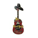 【中古】Hard Rock HOTEL ギター ピンズ リミテッドエディション ハードロックホテル LAS VEGAS ピンバッジ ピンバッチ 留め具付き