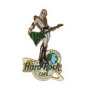 【中古】ハードロックカフェ Hard Rock CAFE ピンズ スペースガール ギター 女性 リミテッドエディション ピンバッジ ピンバッチ 留め具付き コレ...