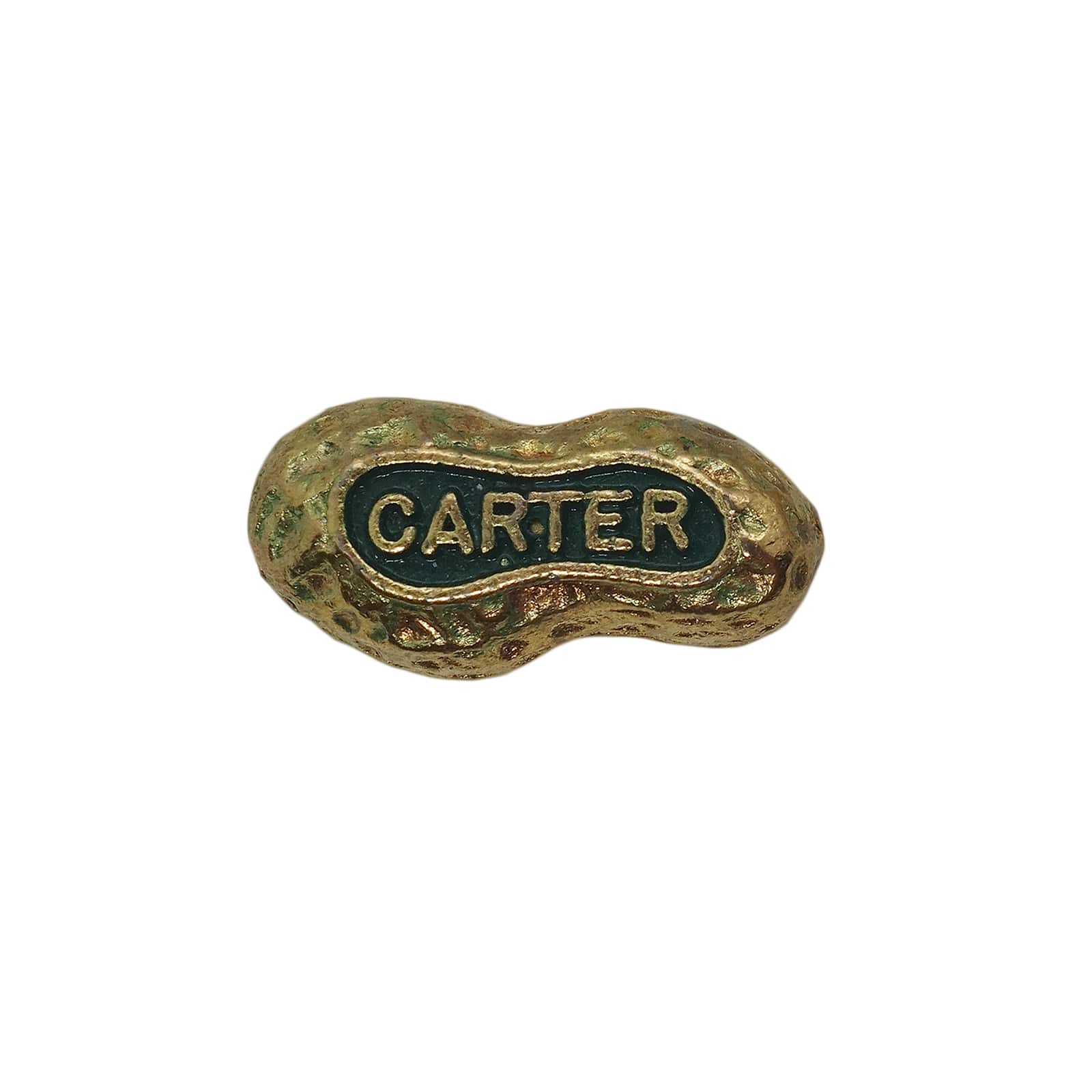 【中古】CARTER ピーナッツ ピンズ 落花生 ピンバッジ レトロ ビンテージ ピンバッチ 留め具付き アメリカ輸入雑貨