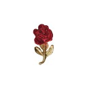 【中古】薔薇 花 ピンズ アメリカ輸入雑貨 ラペルピン バッチ フラワー