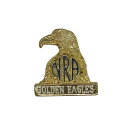 【中古】全米ライフル協会 NRA ピンズ ピンバッジ ピンバッチ グループ GOLDEN EAGLES 徽章 鷲 レトロ 90's ビンテージ