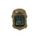 【中古】スペイン SANTANDER 紋章 ピンズ ラペルピン ピンバッジ