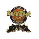 【中古】Hard Rock CAFE ハロウィン ブローチ 蝙蝠 ハードロックカフェ ピンバッチ ピンバッジ BALTIMORE