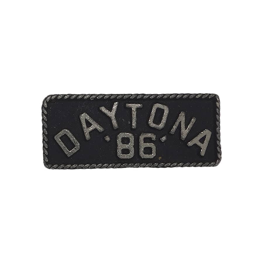 【中古】DAYTONA 86 バイカー ピンズ デイトナ ヴィンテージ ピンバッチ ピンバッジ ラペルピン 留め具付き