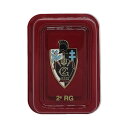 【デッドストック・未使用品】フランス軍 第2工兵連隊 インシグニア コレクターズ ミリタリー ブローチ Arthus Bertrand Paris ピンバッチ 2e RG 【中古】