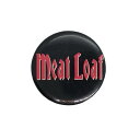 【中古】90's レトロ 缶バッジ Meat Loaf 缶バッチ ミートローフ ピンバッジ ピンバッチ ロック・シンガー ビンテージ バッヂ