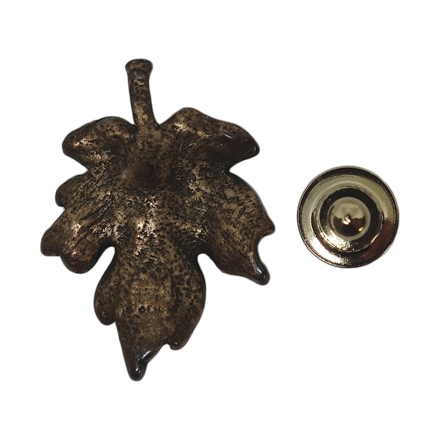 【中古】葉っぱ ピンズ 植物 リーフ 留め具付き ピンバッジ ピンバッチ ビンテージ...