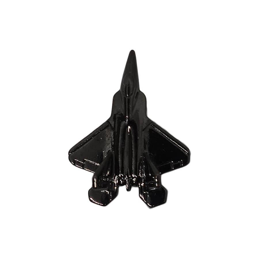 【中古】F-22 戦闘機 ピンズ 飛行機 ピンバッチ ピンバッジ 留め具付き