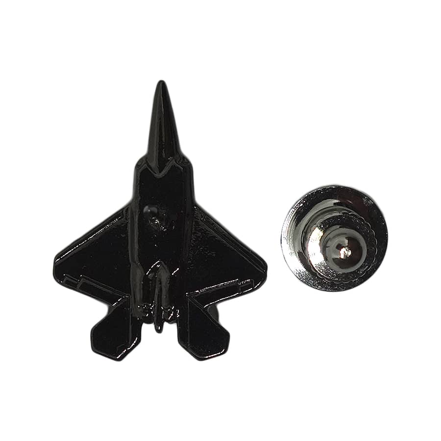 【中古】F-22 戦闘機 ピンズ 飛行機 ピンバッチ ピンバッジ 留め具付き