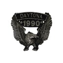 【中古】DAYTONA 1990 バイカー ピンズ デイトナ イーグル ピンバッジ ピンバッチ イーグル 留め具付き