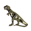 【中古】恐竜 ティラノサウルス ブローチ 金色 ピンバッジ アメリカ 輸入雑貨 ピンバッチ アクセサリー