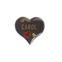 【中古】CAROL ハート ピンズ ピンバッジ ピンバッチ アメリカ輸入雑貨