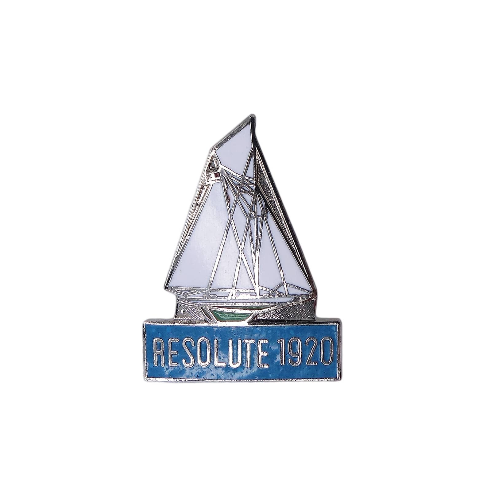 【中古】伝説のヨット RESOLUTE 1920 レトロ ピンズ ピンバッジ ピンバッチ