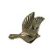 【中古】鳥 ピンズ 金色 ピンバッジ ピンバッチ アメリカ 輸入雑貨
