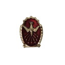 【中古】アメリカ ビンテージ ピンバッチ 鳥 カトリック ブローチ ピンバッジ COME HOLY GHOST FILL ALL HEARTS