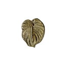 【中古】フランス レトロ ピンズ 葉 植物 リーフ 金色 ピンバッチ ピンバッジ