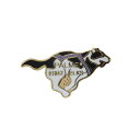 【中古】アメリカ ハスキー犬 ビンテージ ピンズ ELKS PALMER エルクス慈悲保護団体 ピンバッジ ピンバッチ