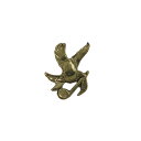 【中古】音符を咥えた鳩 ピンズ 金色 アメリカ・輸入雑貨 ピンバッチ ピンバッジ
