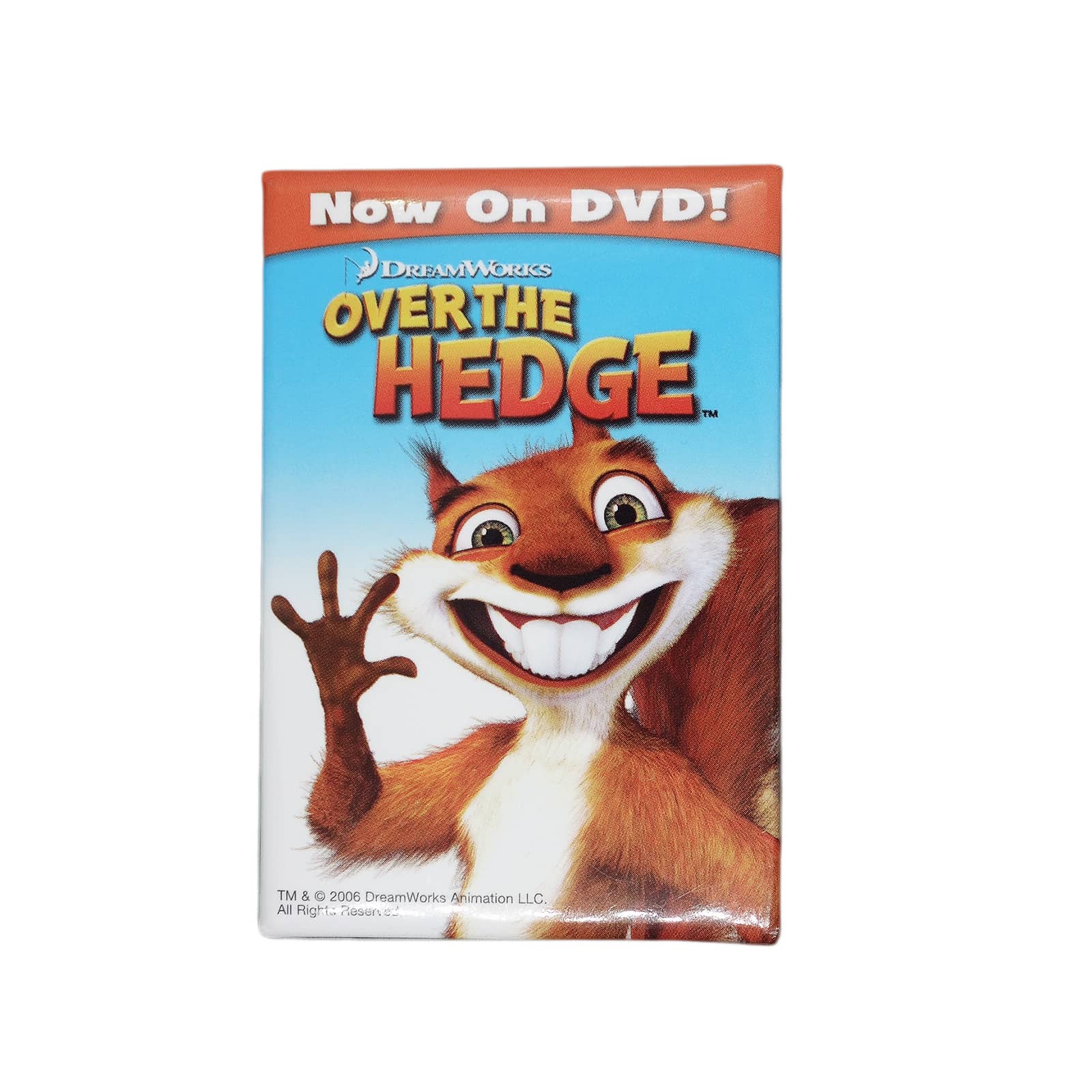【中古】アニメ映画 OVER THE HEDGE 森のリトル・ギャング 缶バッジ 輸入雑貨 ピンバッジ 缶バッチ