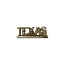 【中古】TEXAS ピンズ テキサス州 ピンバッチ ピンバッジ ラペルピン 金色