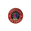 【中古】TOGETHER WE SHINE ピンズ ピンバッジ ピンバッチ