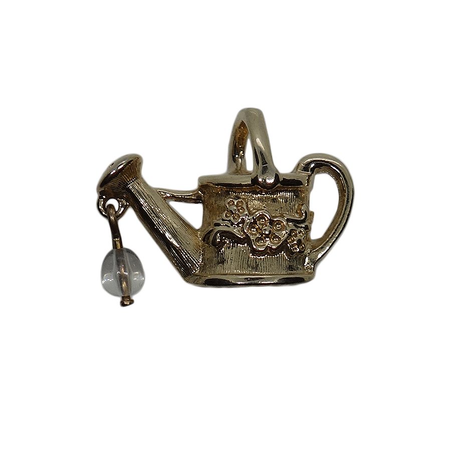 【中古】ジョロ ピンズ アメリカ 輸入雑貨 金色 如雨露 ピンバッジ ピンバッチ