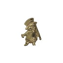 【中古】人 ピンズ 金色 イギリス 輸入雑貨 ピンバッジ ピンバッチ