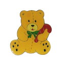 【中古】テディベア レトロ ピンズ クマ ぬいぐるみ クリスマス イギリス 輸入雑貨 ピンバッチ ピンバッジ