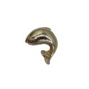 【中古】イルカ ピンズ 動物 金色 レトロ ピンズ フランス 輸入雑貨 ピンバッジ