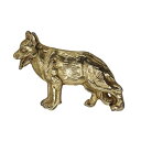 【中古】犬 ピンズ 動物 金色 フランス輸入雑貨 ピンバッジ アニマル ピンバッチ