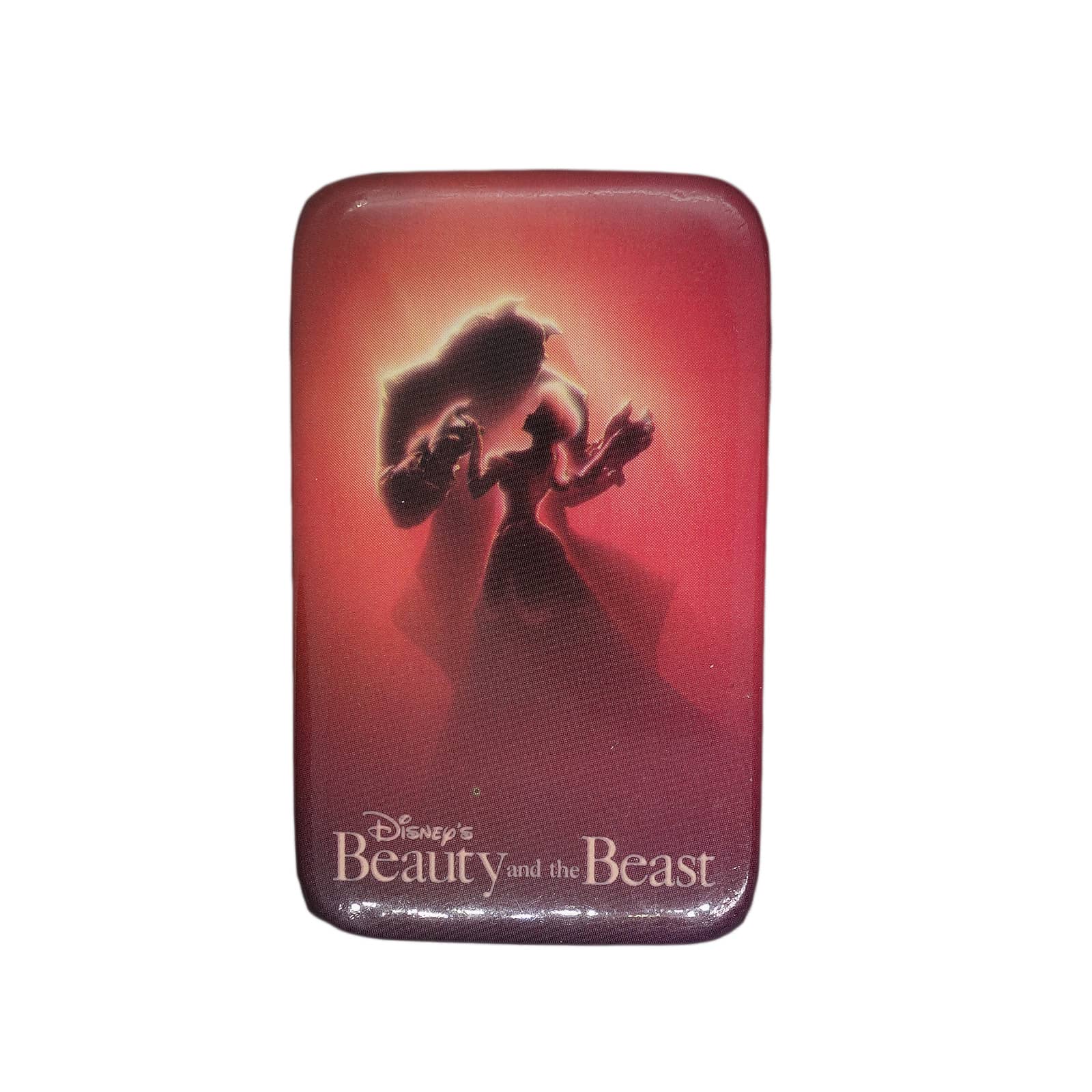 【中古】Disney ディズニー アニメ 美女と野獣 缶バッジ アメリカ 輸入雑貨 ピンバッジ 缶バッチ