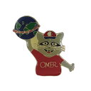【中古】ODYSSEY OF THE MIND レトロ ピンズ アライグマ マスコットキャラクター アメリカ 輸入雑貨 ピンバッジ ピンバッチ