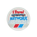 【中古】イギリス 輸入雑貨 レトロ 鉄道 缶バッジ ビンテージ 缶バッチ ピンバッジ I TRAVEL NETWORK SOUTHEAST ピンバッチ
