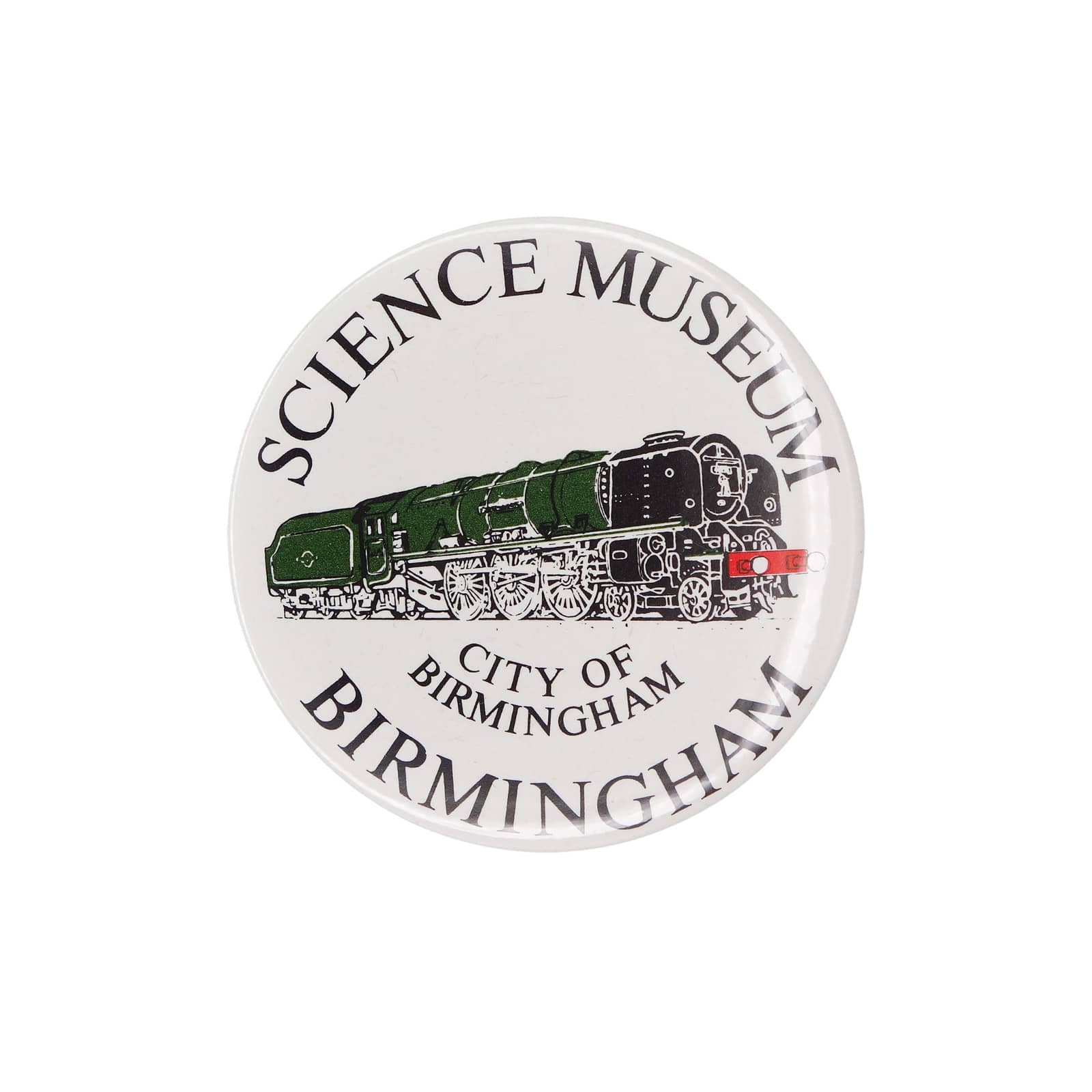 樂天商城 - 【中古】蒸気機関車 City of Birmingham イギリス SCIENCE MUSEUM レトロ 缶バッジ 缶バッチ ピンバッチ
