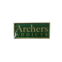 【中古】Archers ADDICTS ピンバッジ ブローチ イギリス 輸入雑貨 ピンバッチ