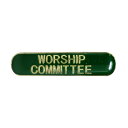 【中古】WORSHIP COMMITTEE ピンバッジ イギリス 輸入雑貨 ブローチ ピンバッチ