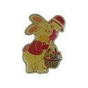 【中古】うさぎ レトロ ピンズ アメリカ輸入雑貨 ピンバッジ ピンバッチ