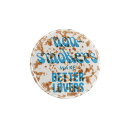 【中古】non-smokers MAKE BETTER LOVERS レトロ 缶バッチ 禁煙スローガン 缶バッジ アメリカン雑貨 ピンバッジ