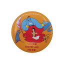 【中古】英国製 ディズニー 缶バッジ Aladdin アラジン ジーニー キャラクター 缶バッチ DISNEY ピンバッジ ピンバッチ