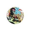 【中古】ジミ・ヘンドリックス 缶バッジ ミュージシャン Jimi Hendrix ギタリスト ジミヘン 缶バッチ ピンバッジ ピンバッチ