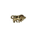 【中古】雄牛 ピンズ フランス 輸入雑貨 ピンバッジ 金色 動物 アニマル アクセサリー ピンバッチ