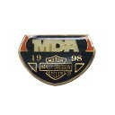【中古】ハーレーダビッドソン HARLEY-DAVIDSON レトロ ピンズ MDA 1998 ピンバッチ バッジ