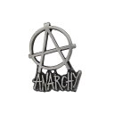 【中古】ANARCHY バイカー ピンズ アナーキー 文字 英語 アメリカ 輸入雑貨 ピンバッチ ピンバッジ