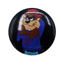 【中古】ギャングスタ タズマニアン・デビル アニメ キャラクター 缶バッジ 90's レトロ 缶バッチ ルーニー・テューンズ ピンバッジ 缶バッヂ WARNER...